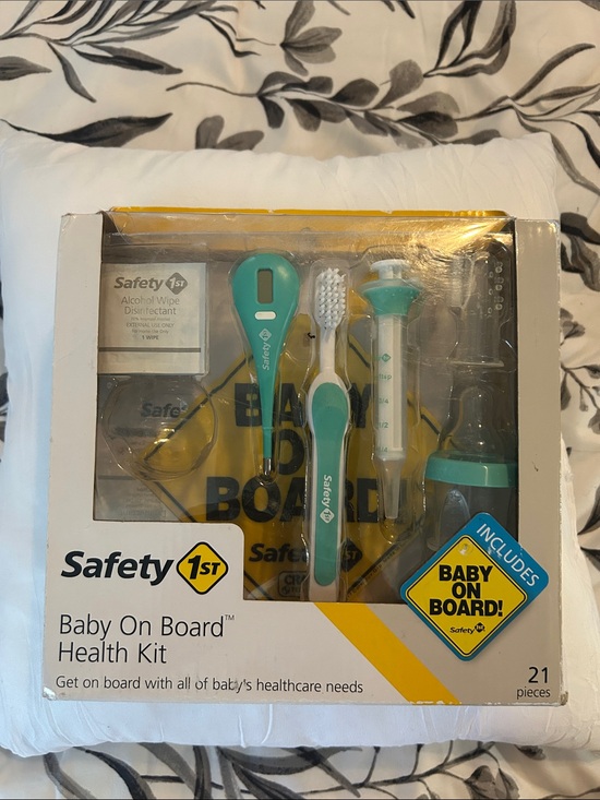 Other - Safety 1st Baby On Board Health Kit - Teal/White